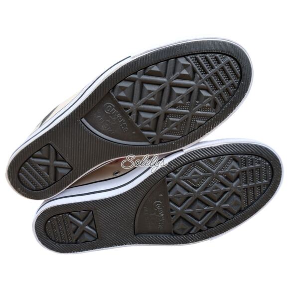 Converse 2016 CTAS Lux Mid Hidden Wedge Rose Floral Canvas Sneaker Womens 9.5 - Picture 7 of 11